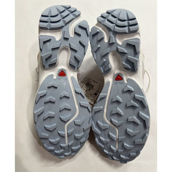 Salomon MadHappy XT-6 FT Sneakers in Nimbus Cloud Fiery Red Kentucky Blue - Picture 10 of 10